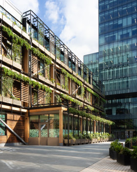 曼彻斯特 Hardman Square 木结构 Pavilion丨英国曼彻斯特丨Sheppard Robson