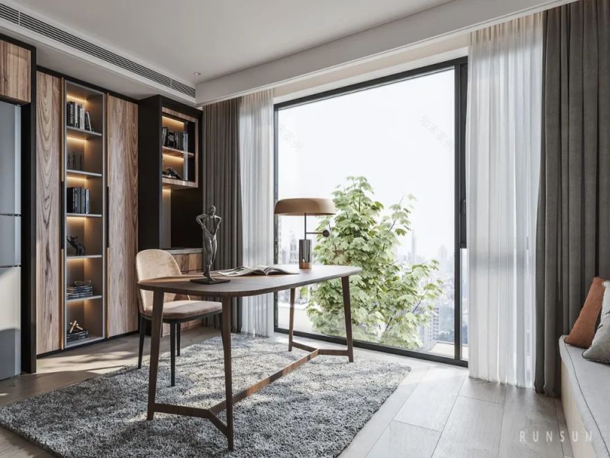 浙江温州名人中环私人住宅 | 空中花园里的自然诗篇-56