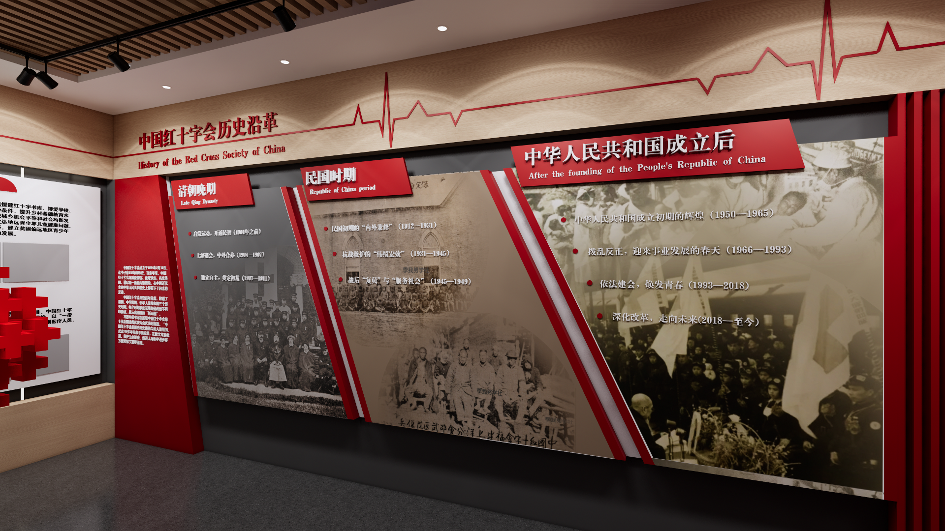 淮安红十字会主题展厅-3