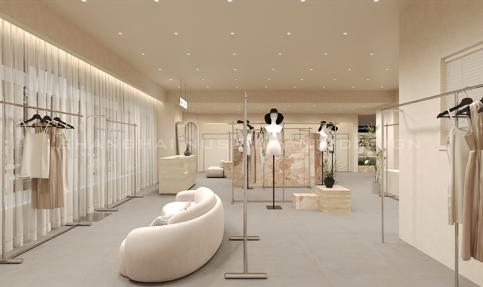 “MIIDII”女装店侘寂风购物空间设计丨木村空间设计有限公司-20