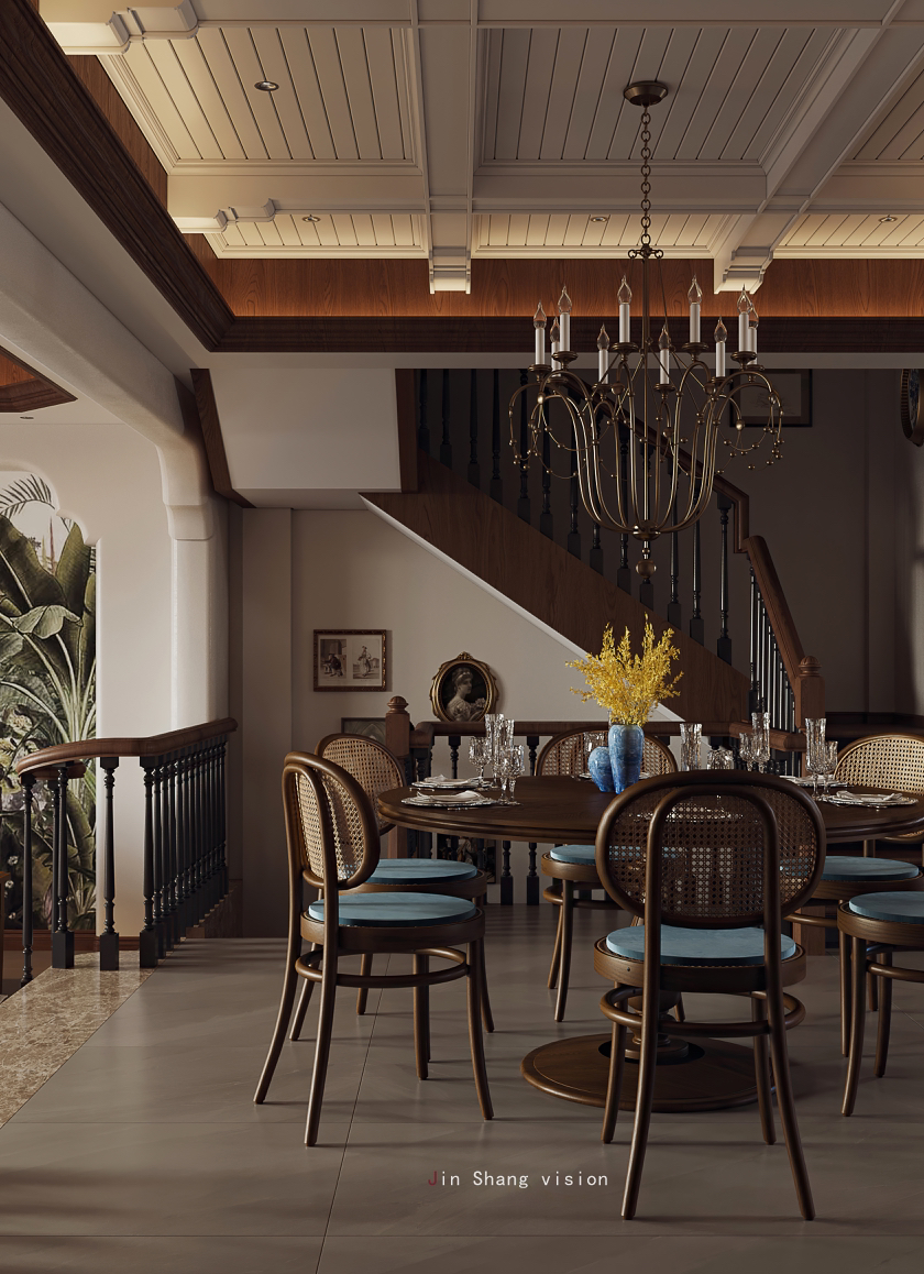 大宅设计 混搭风-2