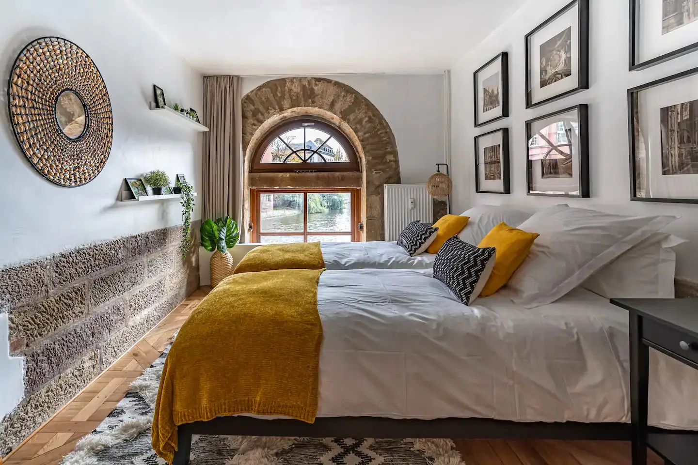 斯特拉斯堡古老磨坊的奢华艺术公寓-9