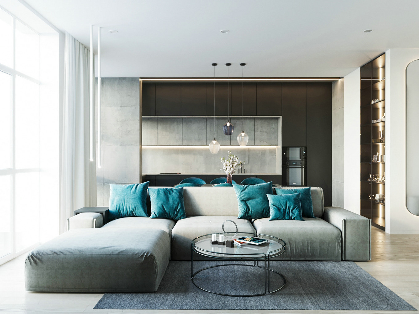 简到深处自然美 | 高级灰++ 蓝绿系高清大图下载-0