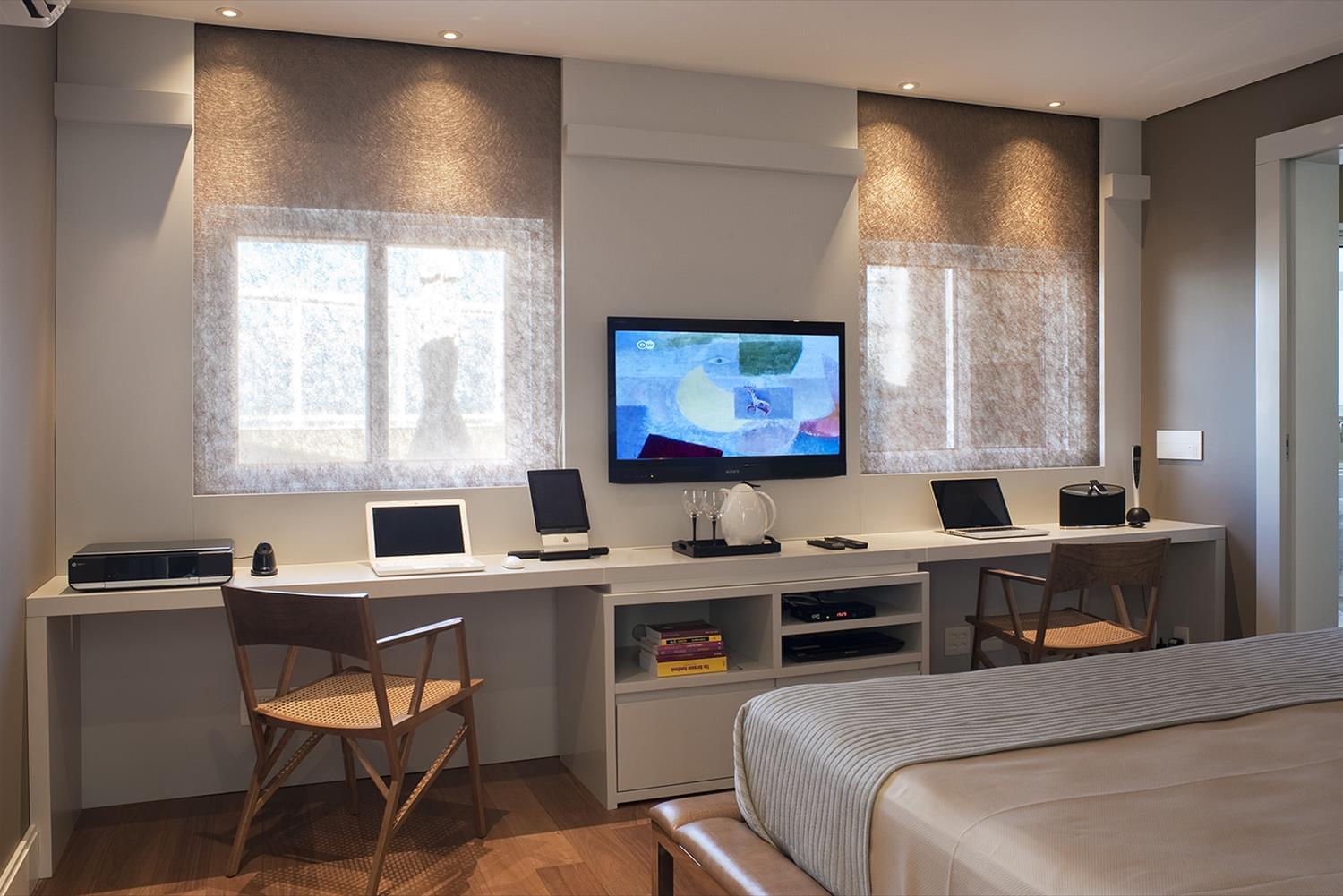 巴西圣保罗简约风格公寓设计-17