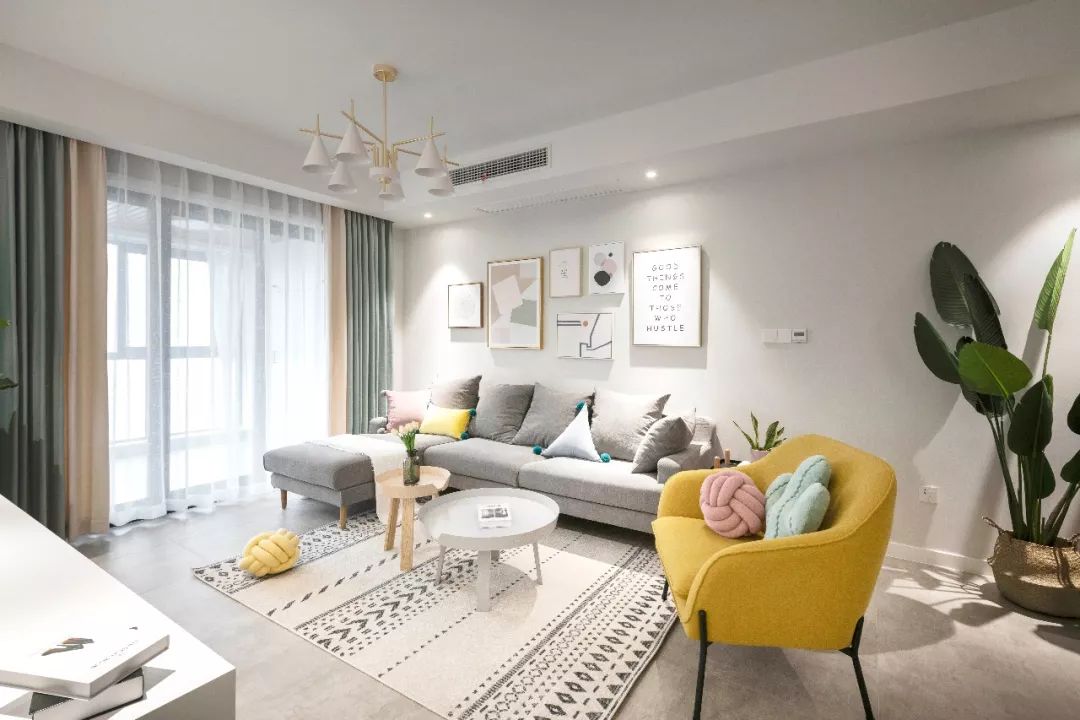 现代轻奢智能爱巢，80m²蜕变 170m²协信春山台设计案例-80