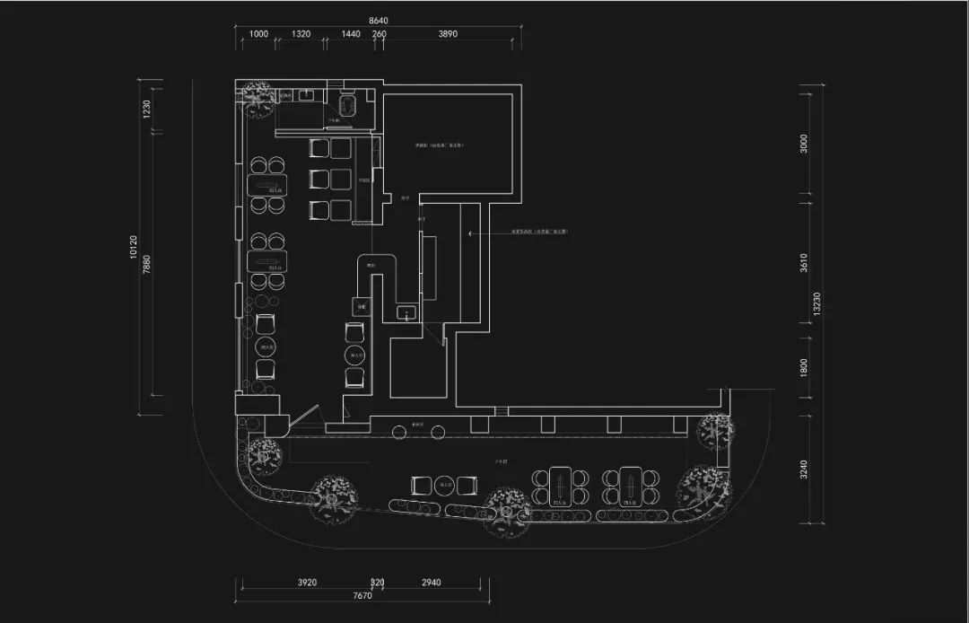 98m²轻食餐厅设计丨中国长沙丨周笙笙全案设计工作室-4