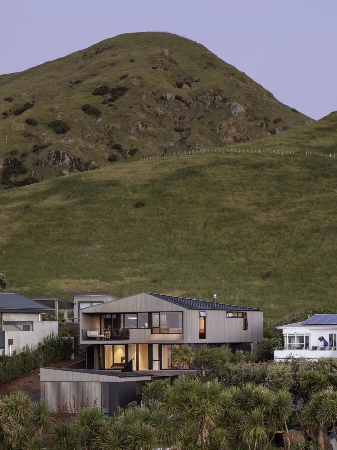 山海之间住宅设计丨新西兰丨Lloyd Hartley Architects-10