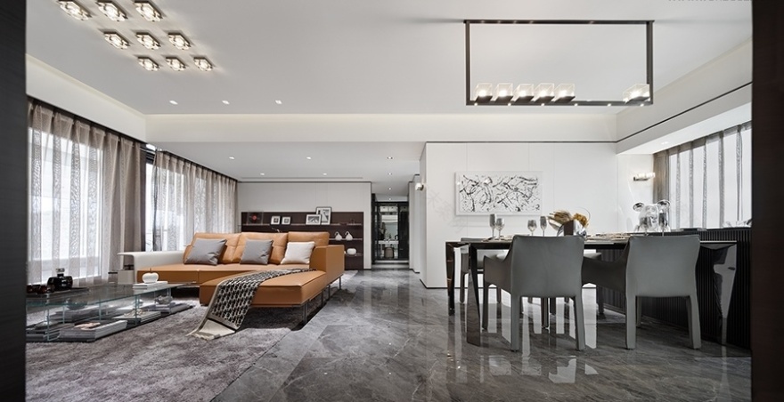 越秀·长隆和樾府样板间丨中国广州丨Poetic Space 诗意空间设计-17