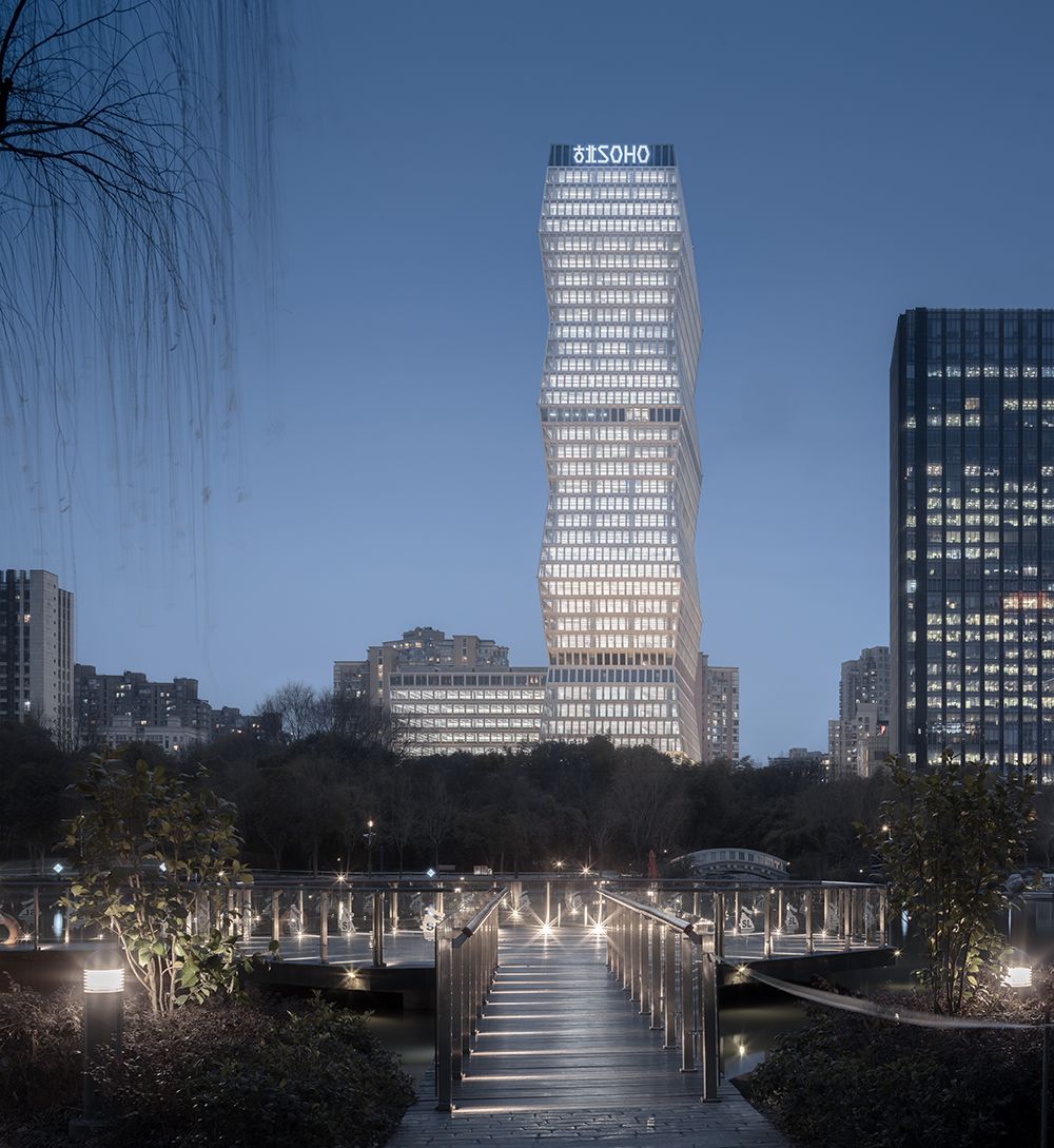 古北 SOHO | 无尽之柱的现代演绎,优雅、宁静的地标之作-43