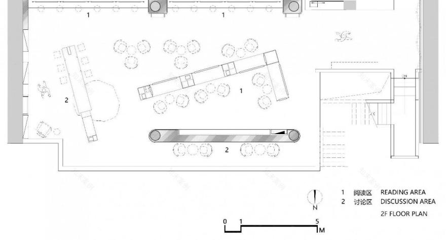 上海道生天合餐厅&书吧丨中国上海丨ONE HOUSE DESIGN 壹舍设计-60