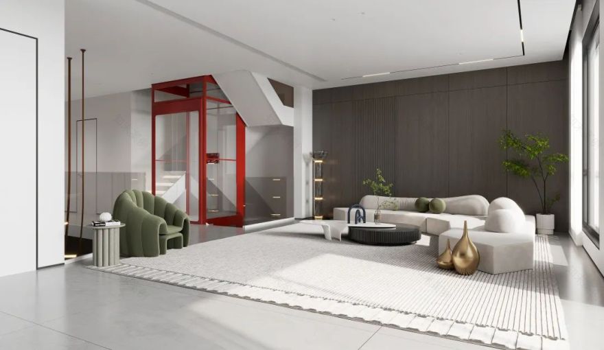 广汇御园现代轻奢别墅丨尚层装饰(北京)有限公司成都分公司-28