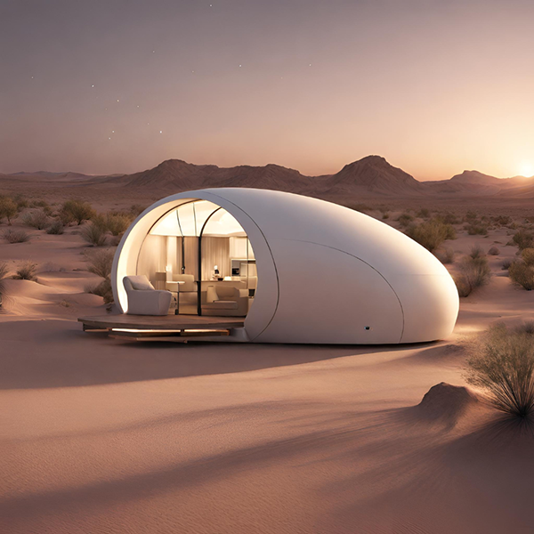 沙特阿拉伯的居住舱丨沙特阿拉伯丨AI Generated-6