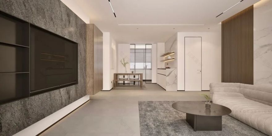 山东淄博龙廷贵府 150㎡云上译舍空间设计-10