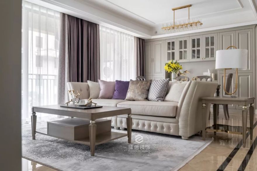 美式轻奢,打造精致优雅的三口之家-72