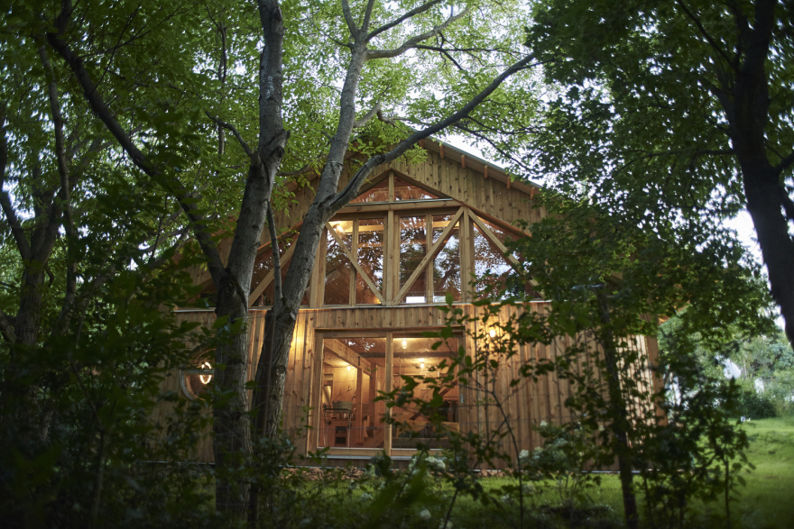 匈牙利木结构住宅,融入自然景观的设计之作-48