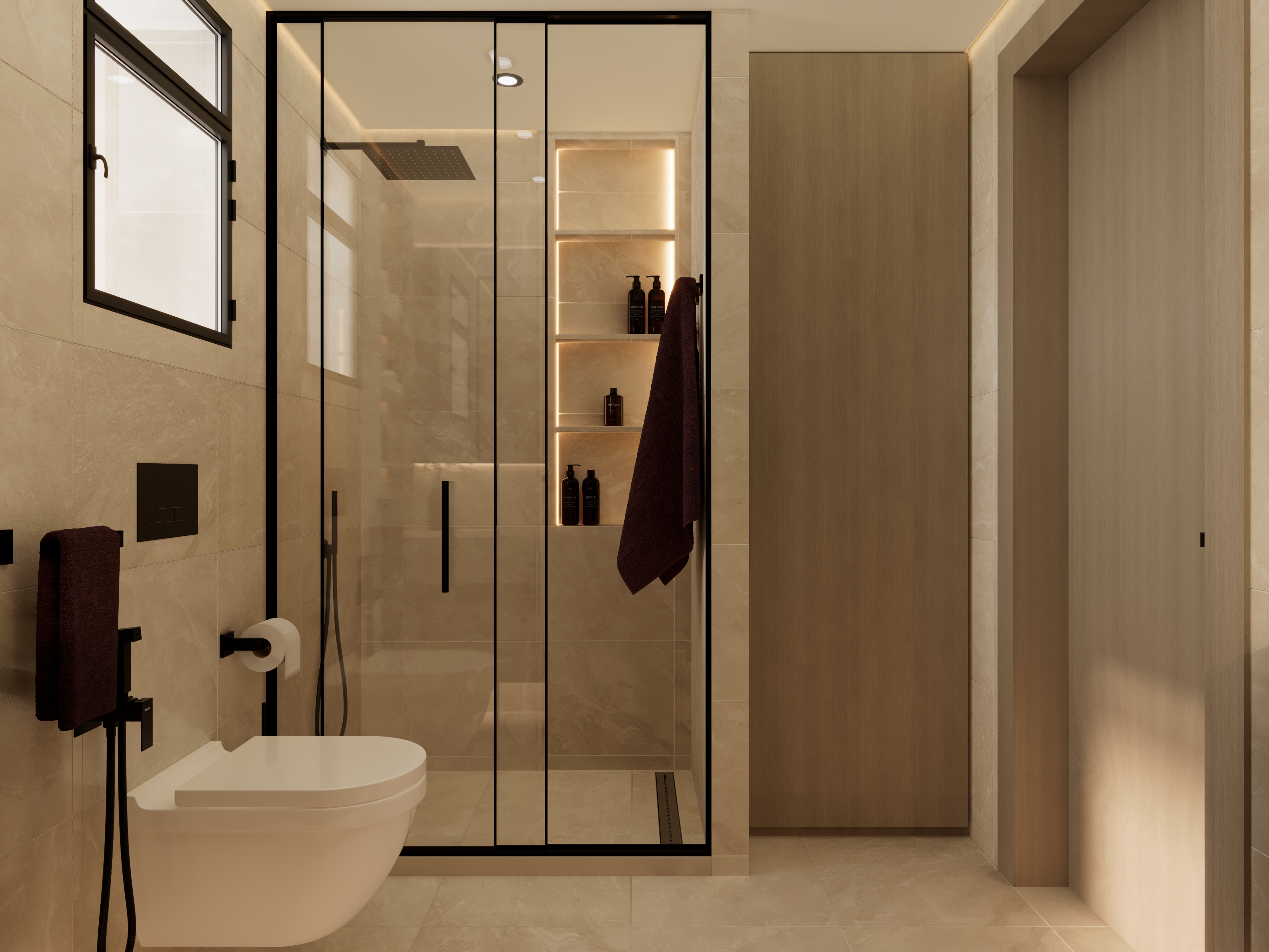 现代儿童卧室、浴室丨EgyptCairo-16