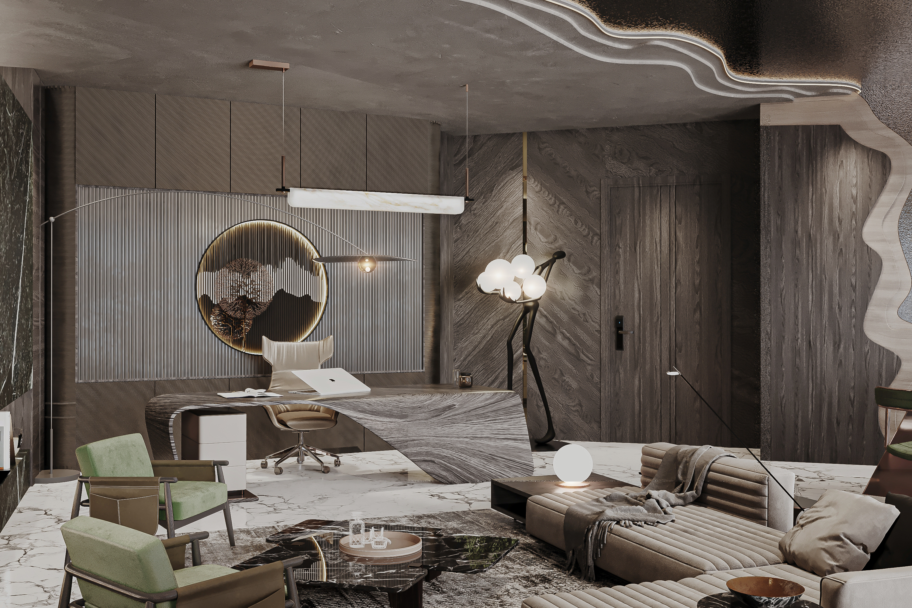 豪华办公室设计丨加拿大多伦多丨saeed kamali,Dk-16