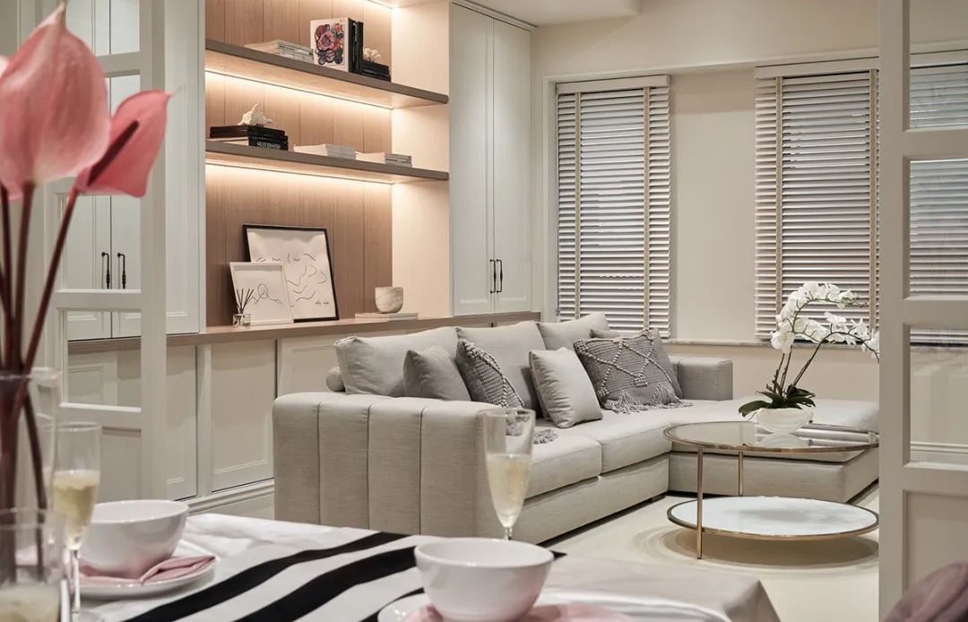 咖啡色调的佛系复式楼设计丨大树装饰-5