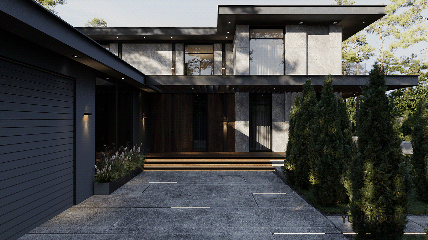 S090 别墅院庭景观丨乌克兰丨Dinara Yousupova-2