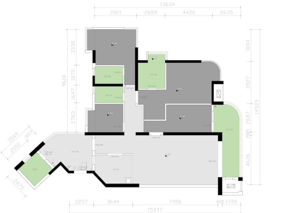 重庆某住宅室内设计-0