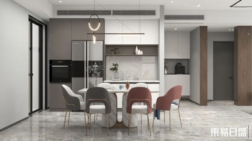 【案例】146㎡现代极简风格:谁说极简=冰冷?这样做平衡得刚刚好!-18