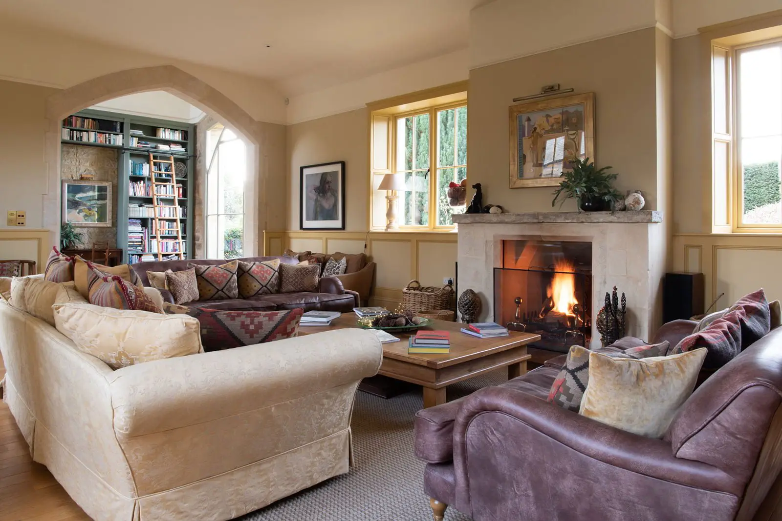 英伦风情下的法式庄园复兴-9