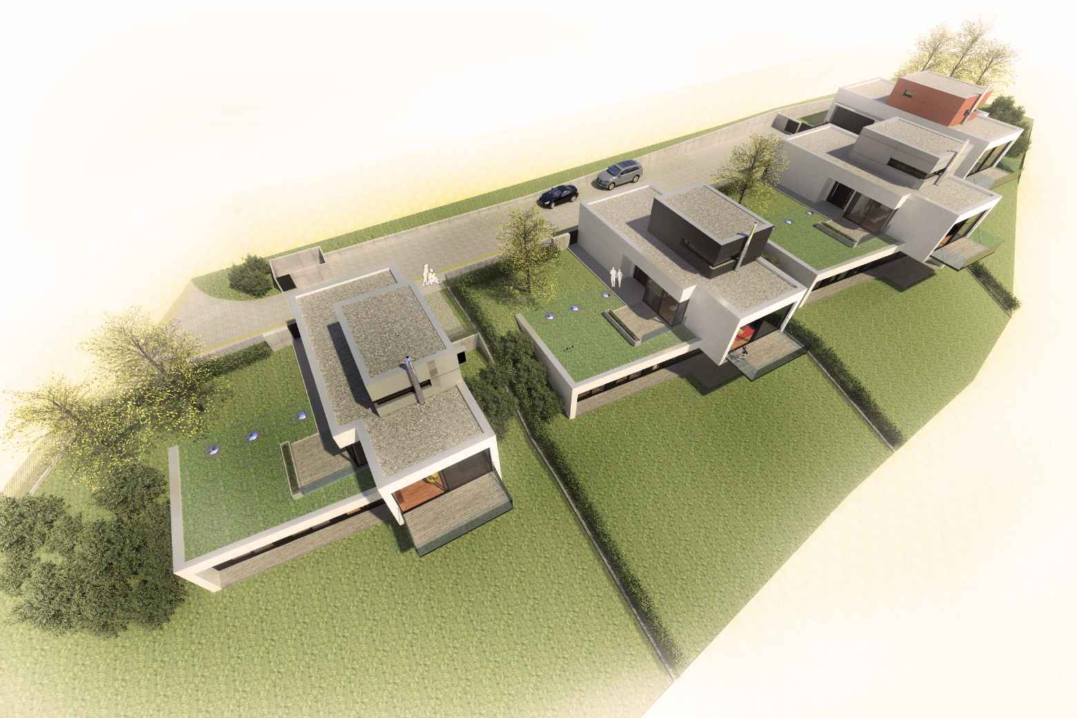 Radotín四栋家庭住宅丨Kamil Mrva,Martin Rosa等-43