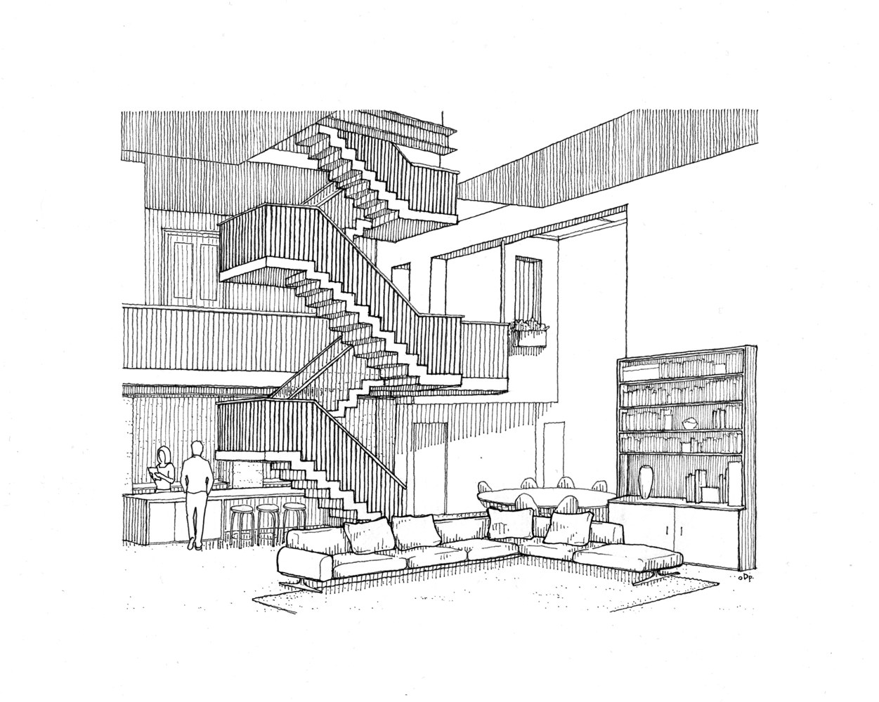 伦敦百年房产变身高雅现代住宅-68