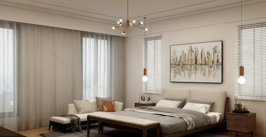 北欧风“留白之美”室内设计案例-13