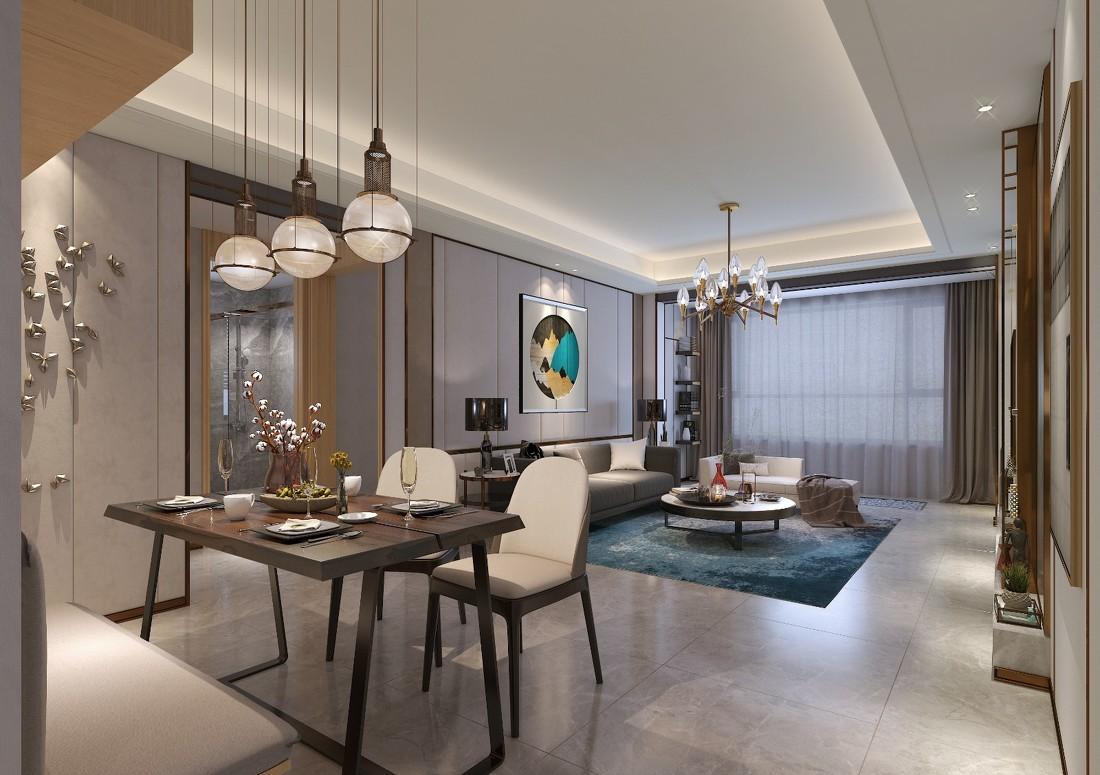 
现代中式样板间 -2