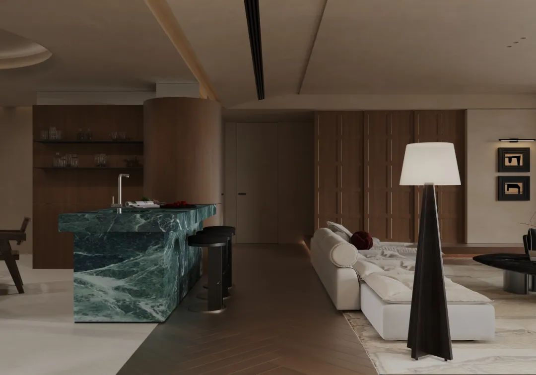 野奢绿意 · 550㎡空中湖景别墅设计丨HOMBLE 红柏设计-30