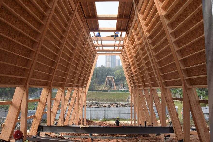 知识殿堂丨中国信阳丨Christoph Hesse Architects-42