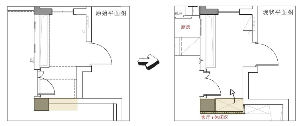 退休夫妇的趣味空间 · 120㎡一居室的毛坯房设计丨中国南京丨北岩设计-29