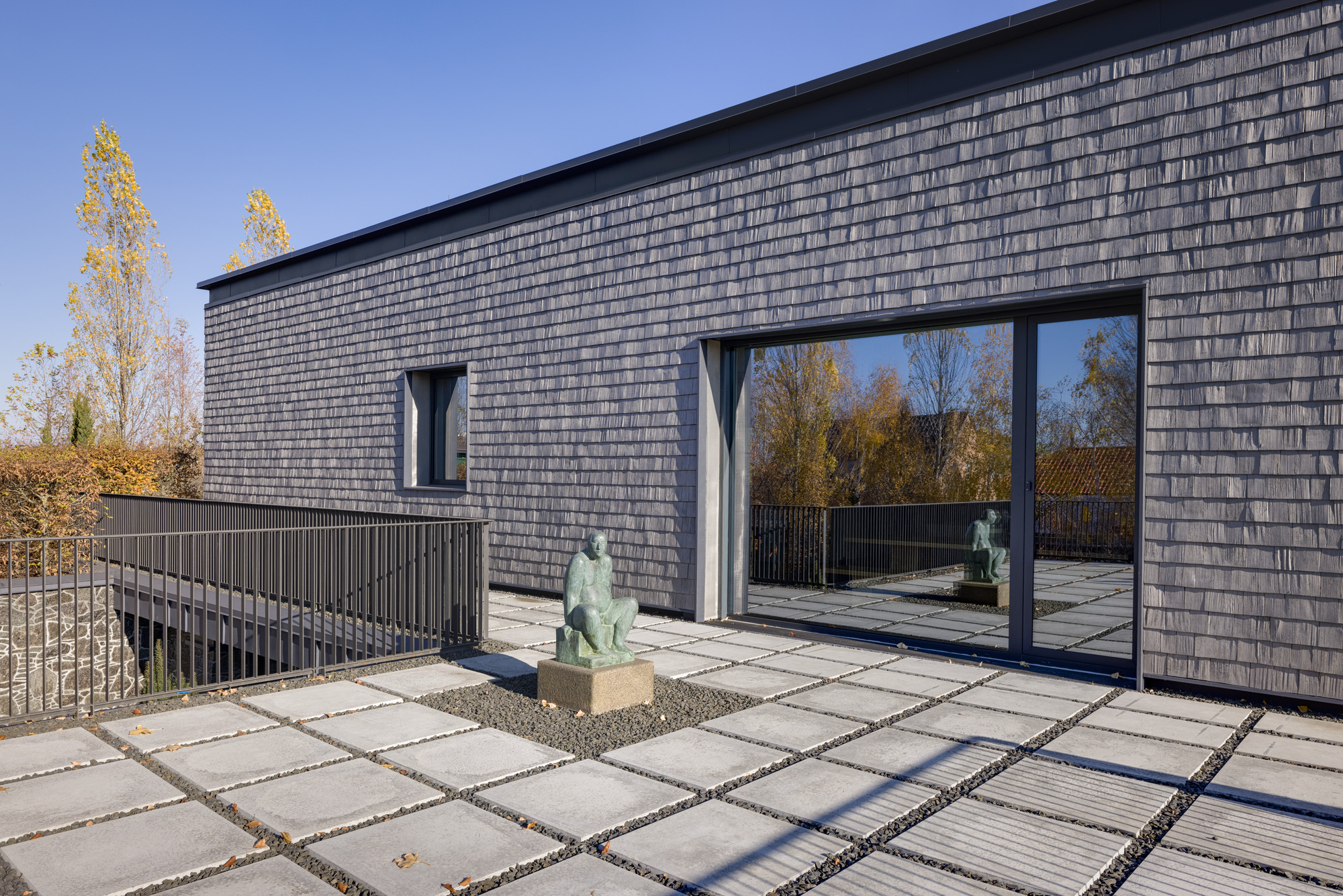 乌克兰岩石花园中的现代别墅丨乌克兰基辅丨Palamarchuk Architects-25