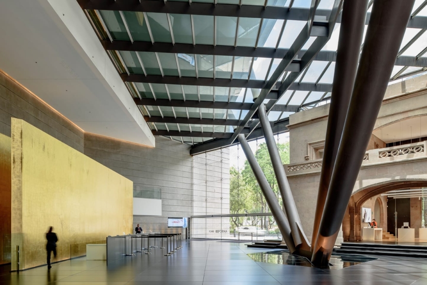 墨西哥城地标建筑——Torre Reforma 写字楼室内设计解析-5