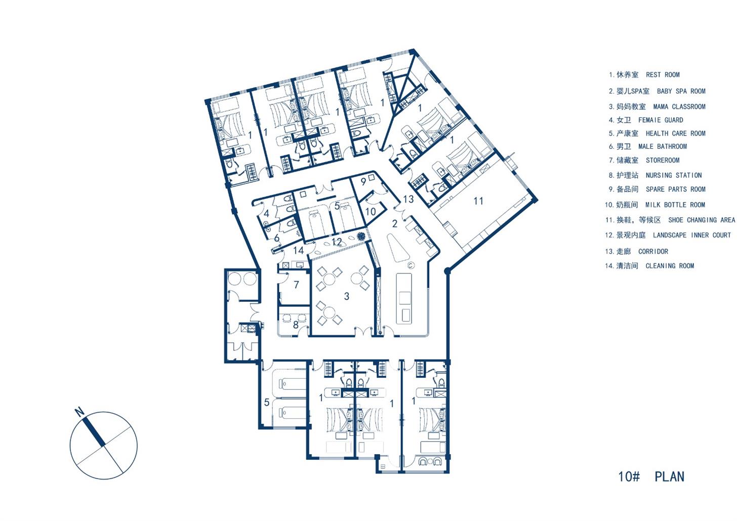 南通多宝贝月子中心设计丨中国南通丨大远设计团队-29