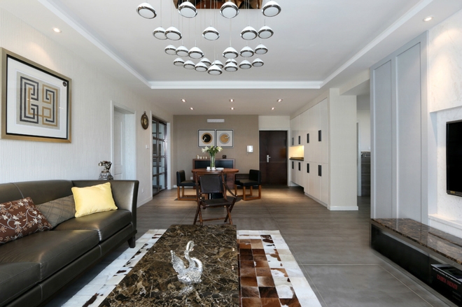 上海实创装饰22万打造徐汇区151平混搭风格家装界的DIY-10