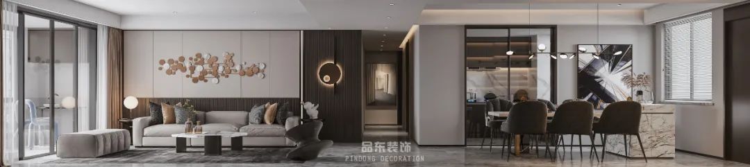 永江府现代简约家居设计丨中国台州丨品东装饰-74