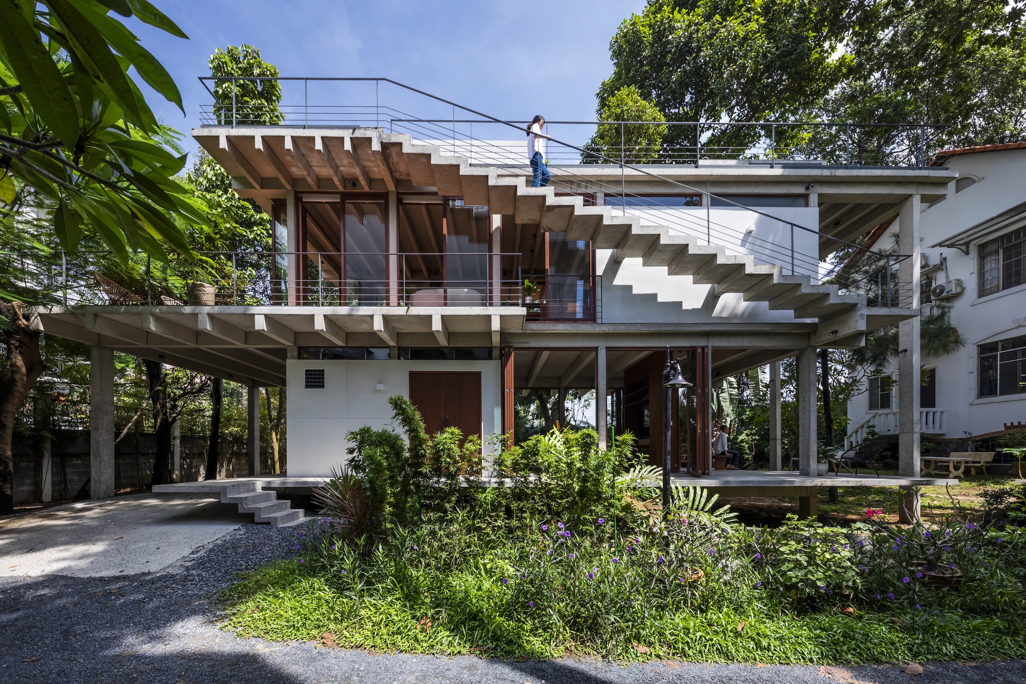 Thu Duc 漂浮住宅丨越南胡志明市丨Sanuki Daisuke architects-32