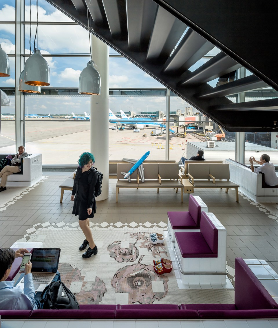 阿姆斯特丹机场第二候机厅,社交空间新定义-15