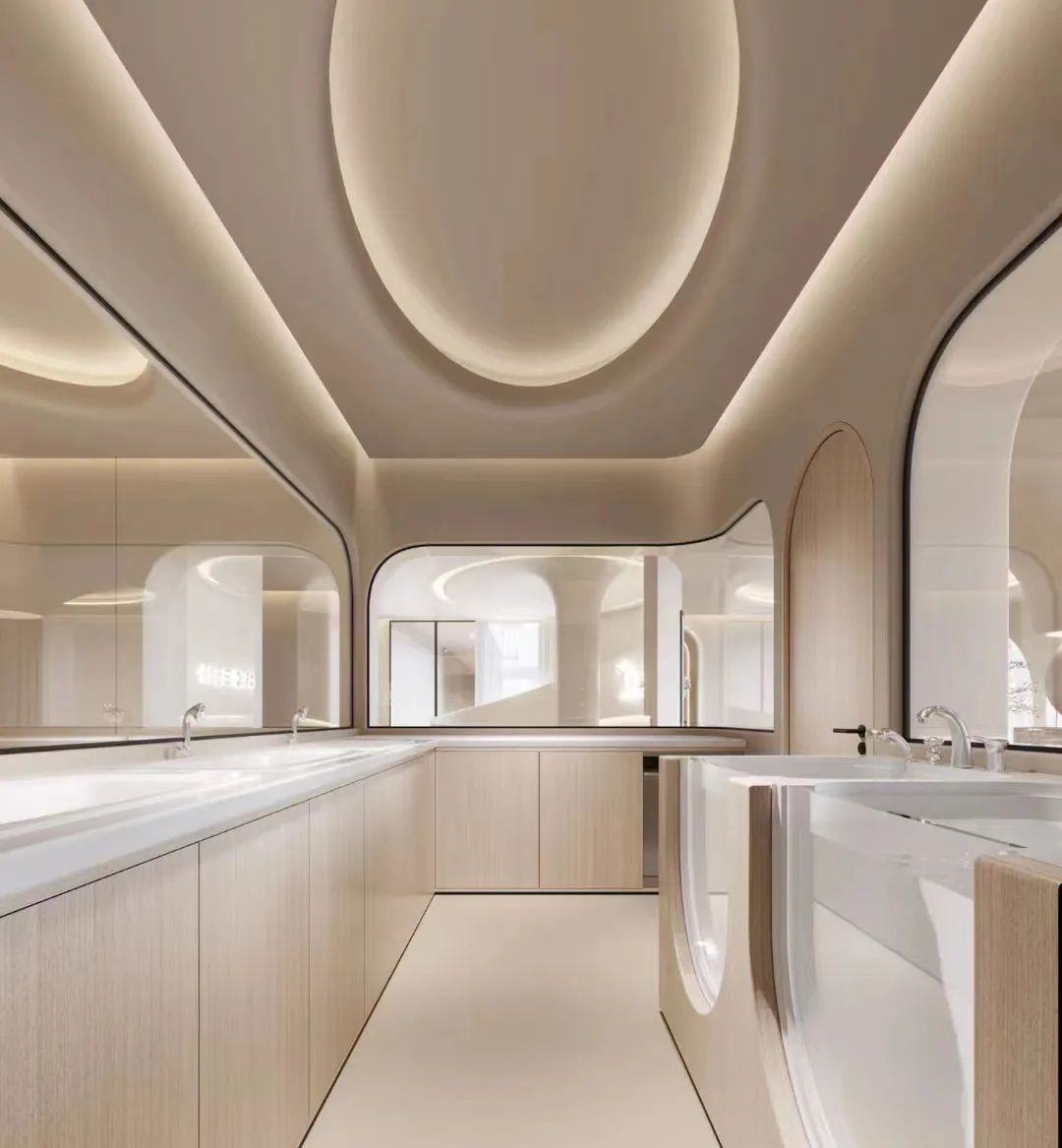 月子中心装修案例,打造温柔“她乡”丨中国杭州丨杭州领众装饰-24