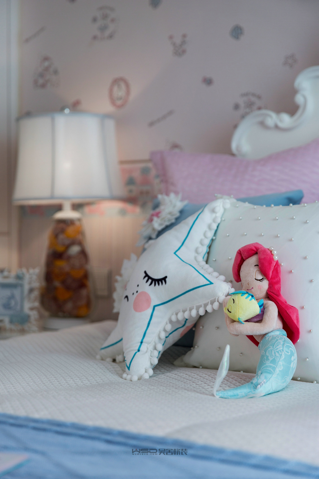 WSD · 吴舍软装  韶关永乐城 · 时尚简欧风样板房-26