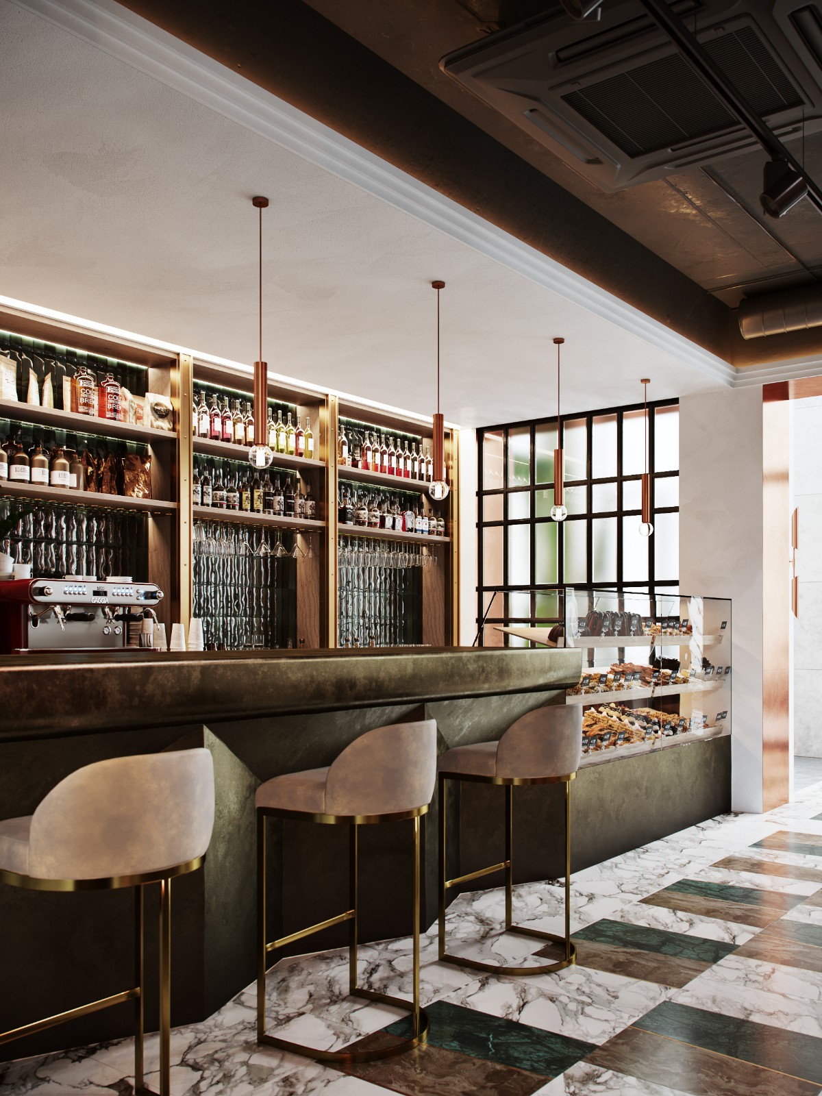 ATO Studio--GLØRIA 莫斯科咖啡厅-5