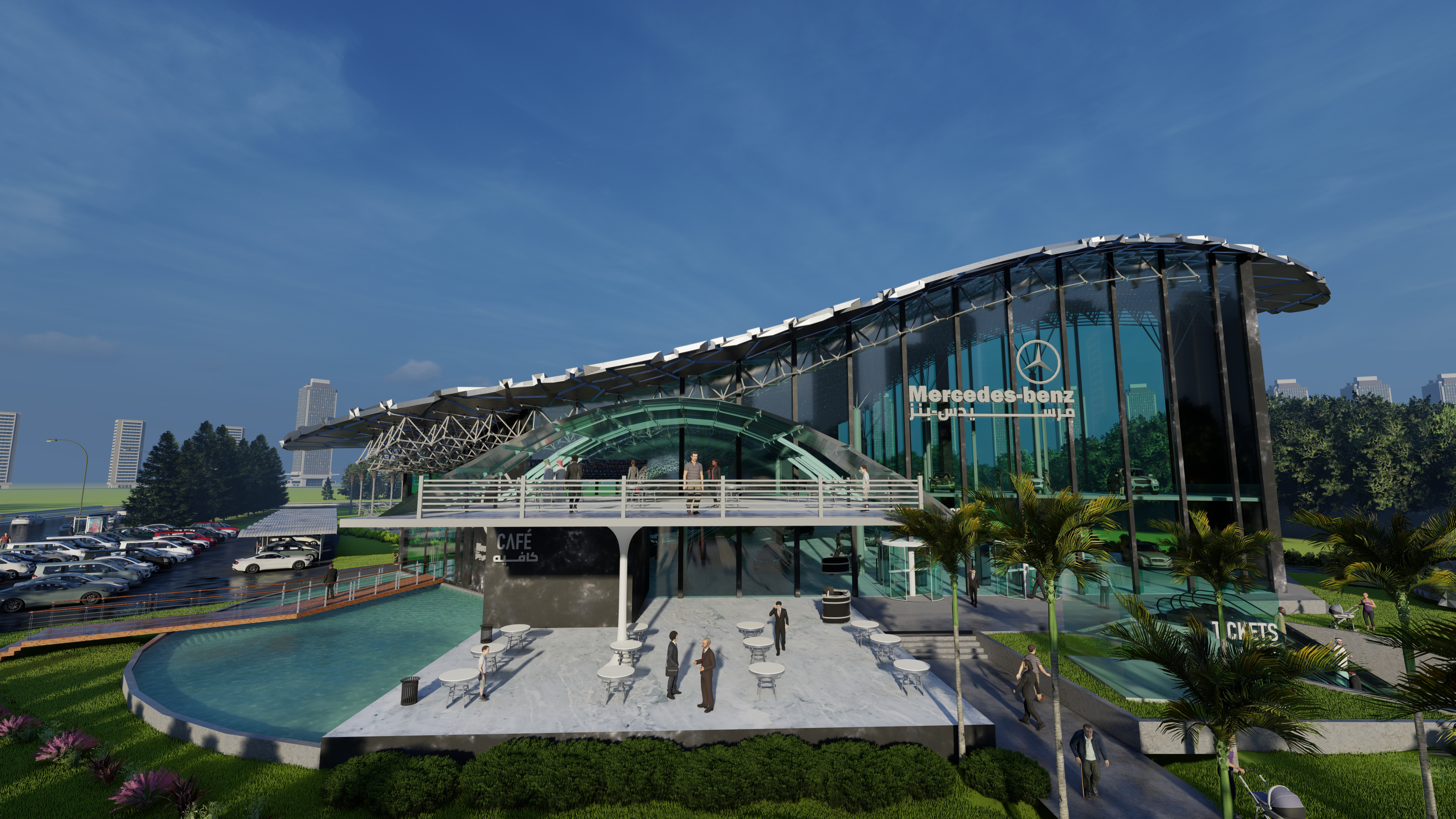 Mercedes-Benz Exhibition Center Project-9