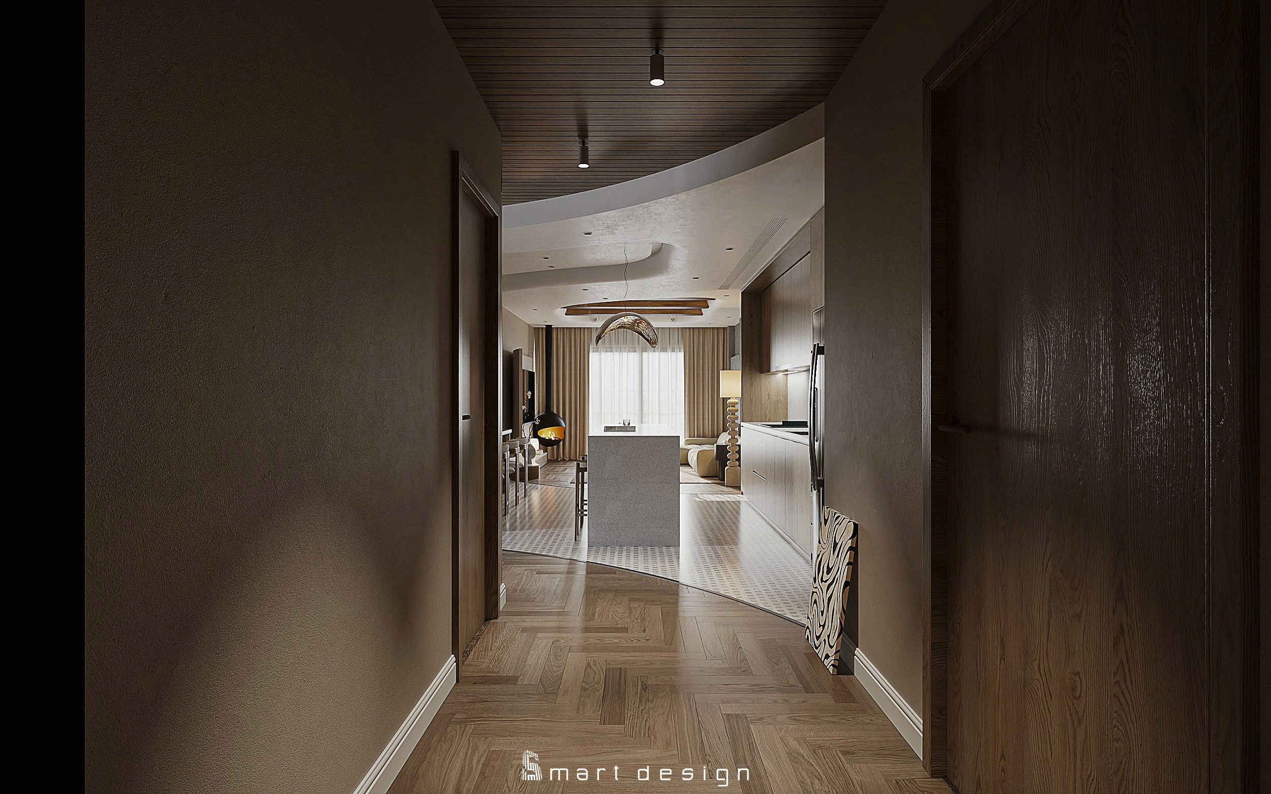 Japandi apartment - Swan Lake Onsen-4