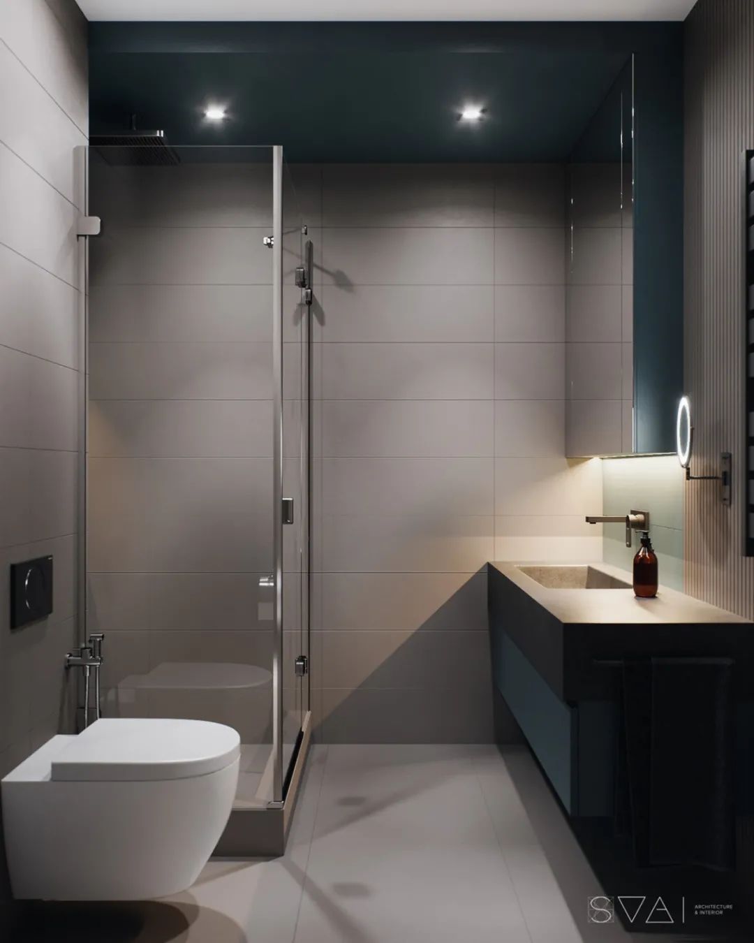 110㎡现代私宅-54