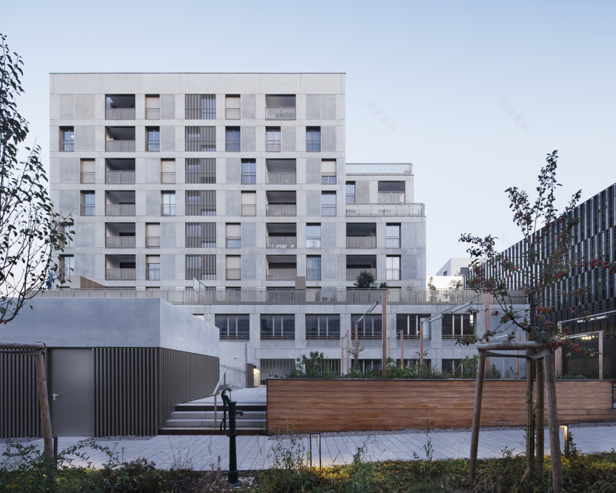 斯特拉斯堡生态社区 · Danube 混合用途建筑丨法国丨COSA Colboc Sachet architectures-8