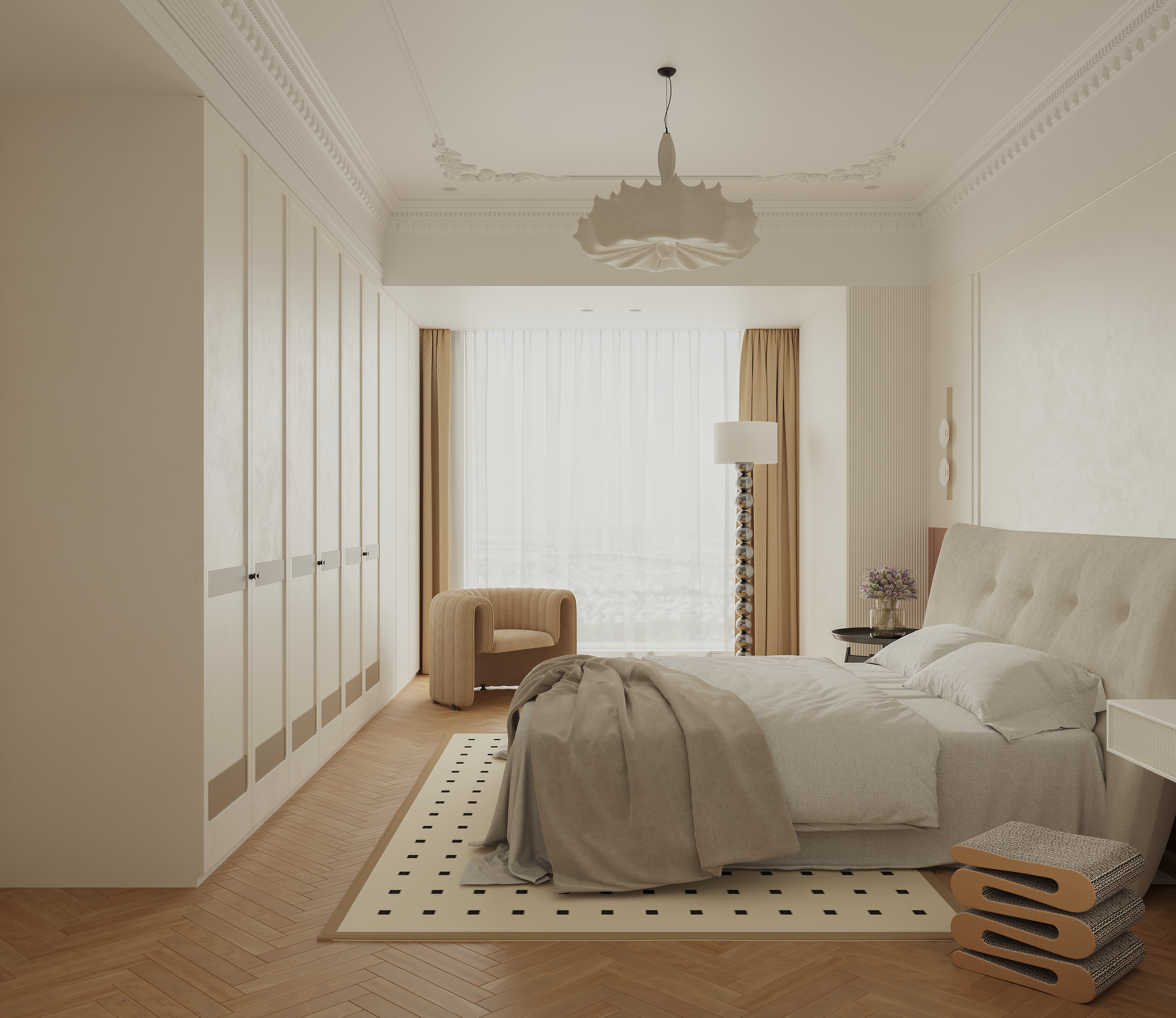 现代复古风效果图表现-21