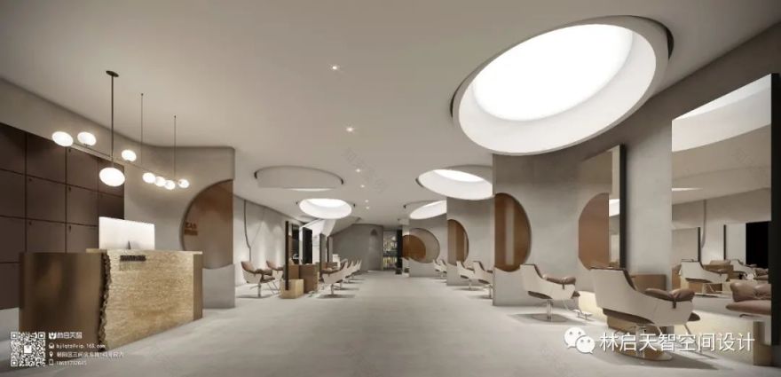 剪艺人生美发沙龙&FEEL 国际高科抗衰设计丨中国北京丨林启天智(北京)建筑工程设计有限责任公司-5