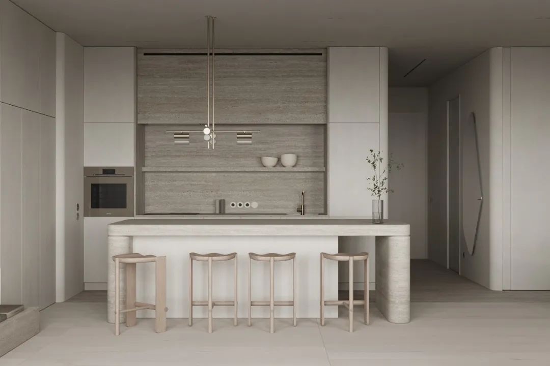 奶油色调温润家居丨Zeworkroom Studio-23